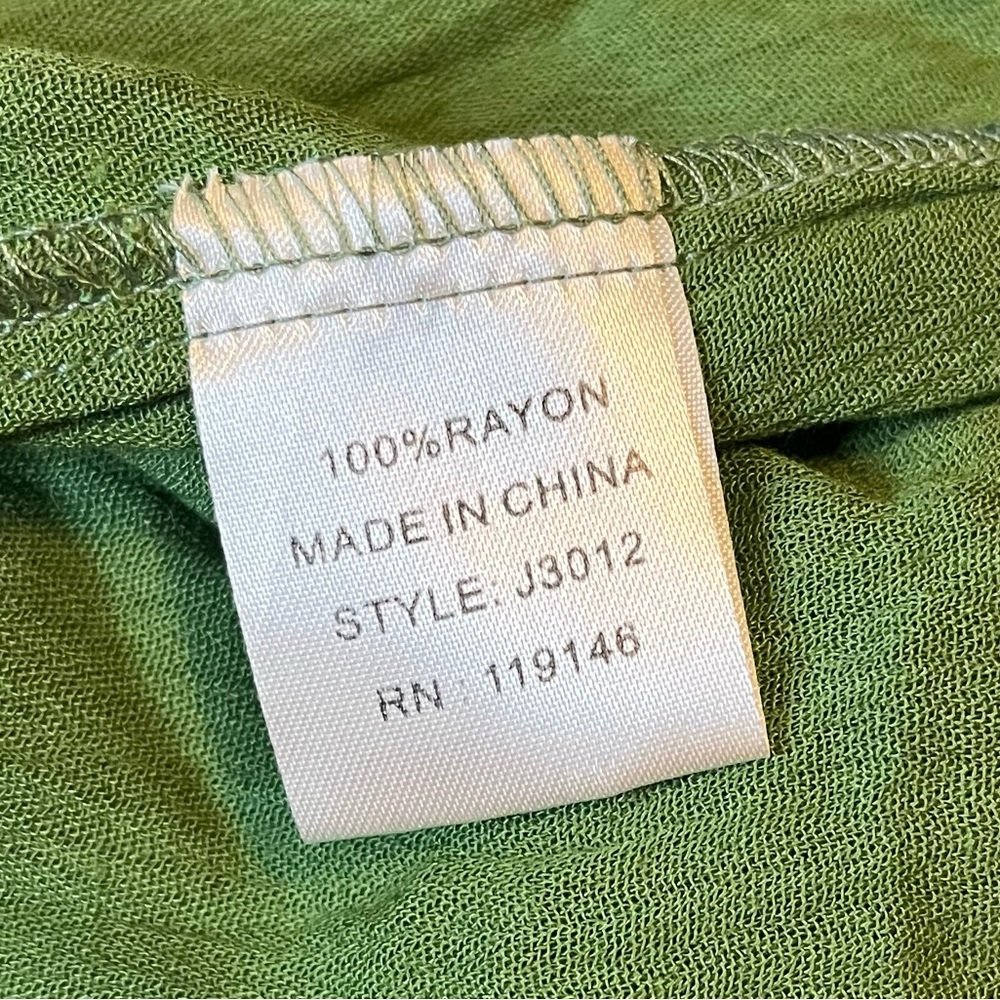 JODIFL Peasant Style Top Spring Green size S - Picture 9 of 10